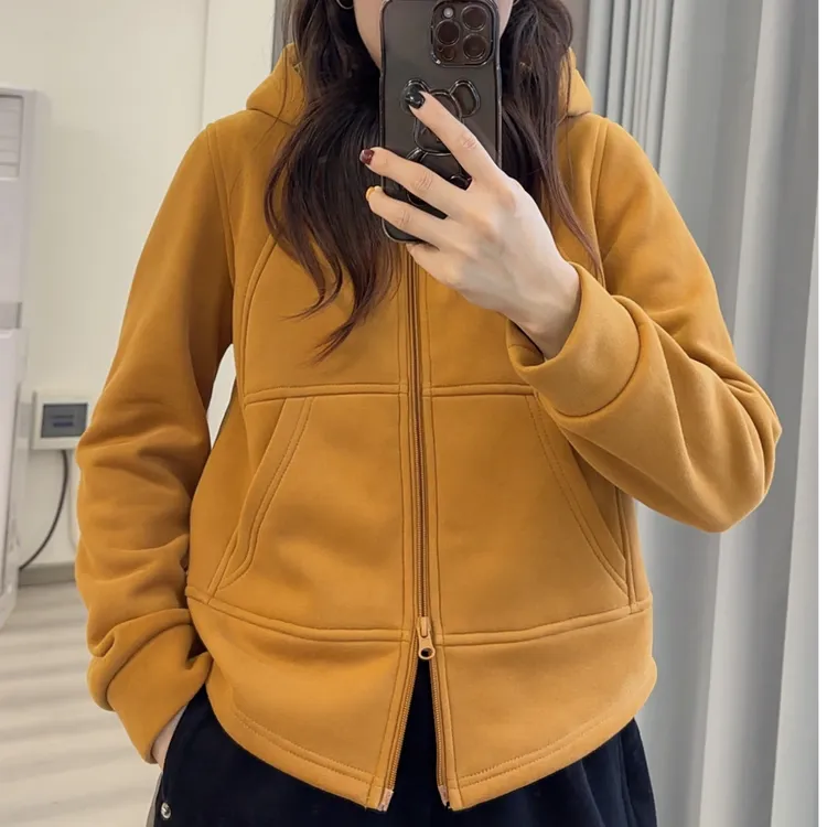 1577秋冬新款百搭时尚显瘦连帽卫衣