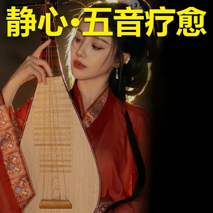 车载u盘茶室音乐五音疗愈音药纯音乐U盘古琴古筝琵琶精心养生优盘