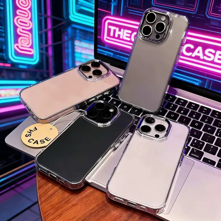 电镀框防摔透明手机网红软壳苹果/华为/荣耀/小米/VIVO/OPPO/一加商品图