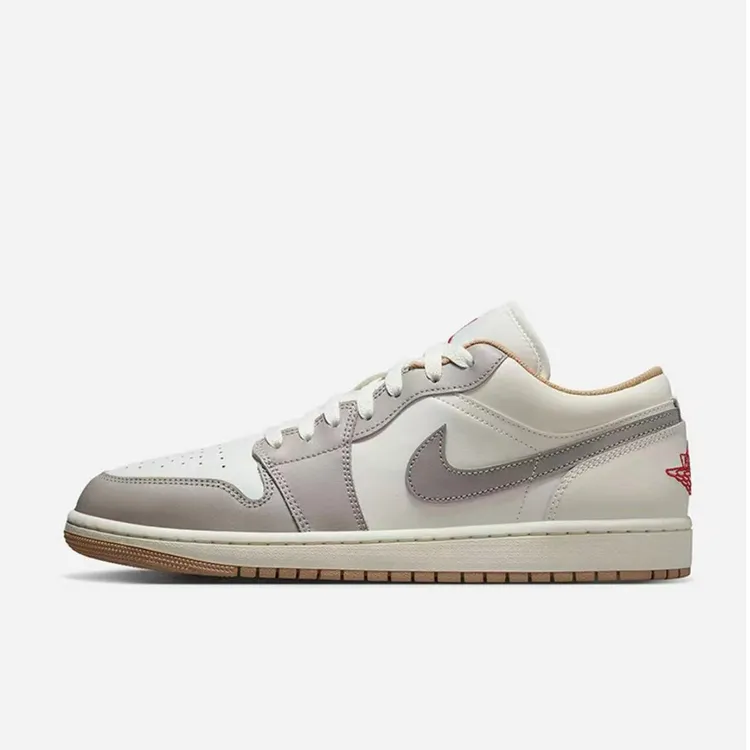 Nike/耐克正品男款AJ1米灰色运动百搭流光风休闲板鞋553558-169