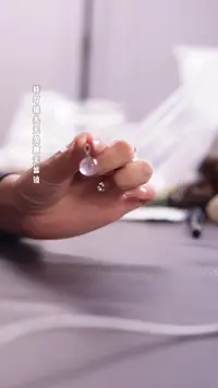 未镶嵌手链水晶25-30粉水晶吊坠