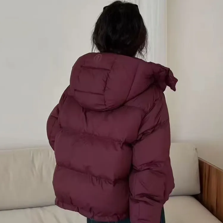 【反季新款】鹅绒lulu同款四格大牌多巴胺羽绒服小个子