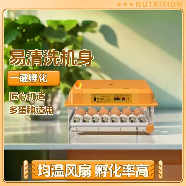 新伟达【芦丁鸡专用】家用全自动智能孵化器鸡鸭孵化箱款孵蛋器