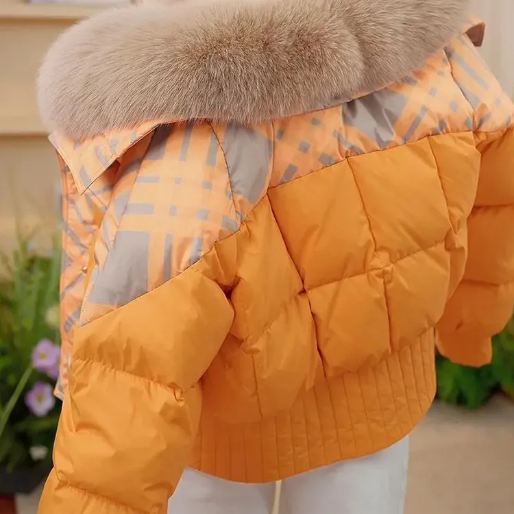 2026冬季新款时尚百搭洋气保暖加厚棉服外套女潮