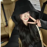 一模一样的小章鱼家同款全拉链修身长袖连帽卫衣女-小鹿专属7