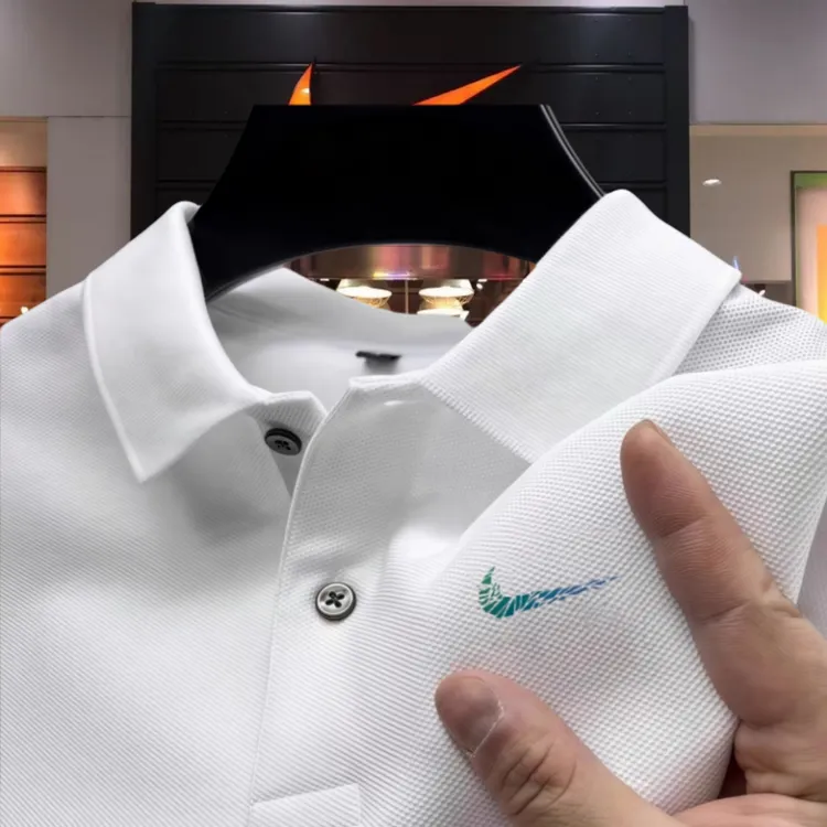 三折专区/奥莱正品/休闲男士纯色商务POLO衫运动透气男装长袖上衣