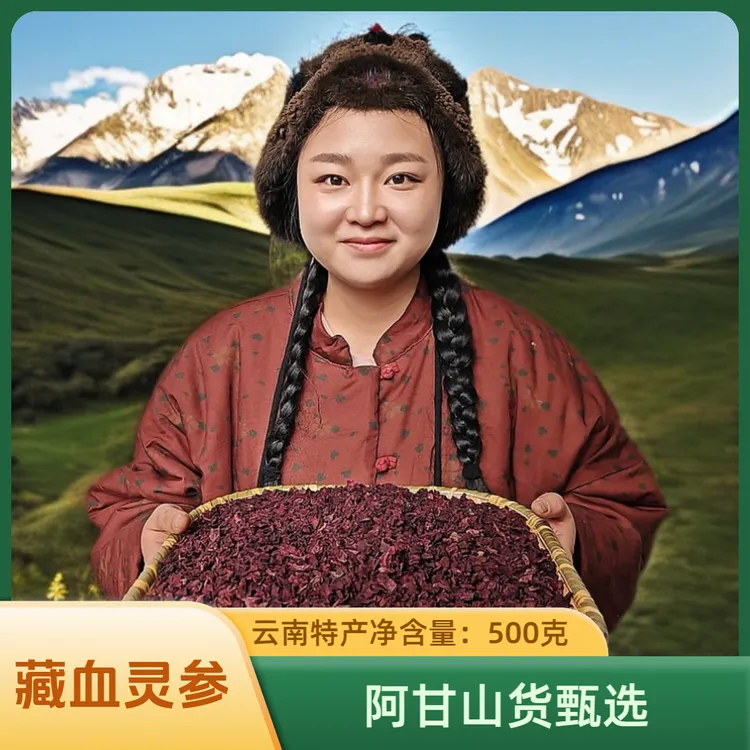 【阿甘甄选】现收-土特产 藏-雪-灵-参净含量:500g-1500可搭配枸杞