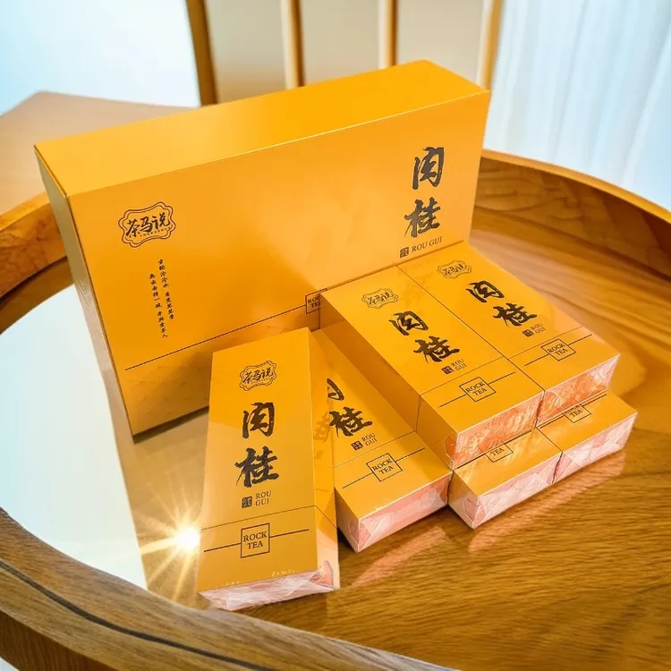 【武夷山岩茶肉桂】高端12泡送礼礼盒装100克甘鲜醇厚好茶【茶马说】