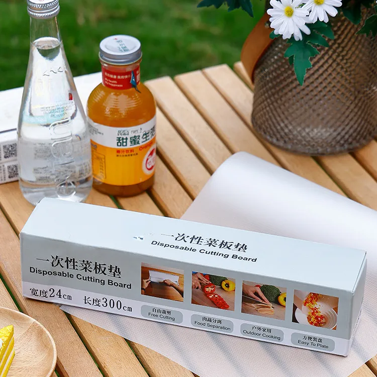 荞芬一次性菜板便携式砧板垫可裁剪菜板纸户外菜板野餐实用好物商品图