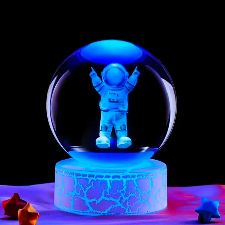 生日礼物发光水晶球小夜灯摆件送男女朋友同学闺蜜学生创意礼物