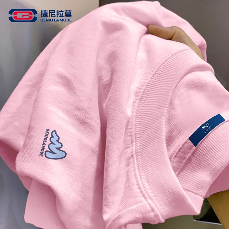 捷尼拉莫短袖t恤女休闲风印花吸汗宽松型T恤半袖打底衫潮流薄款