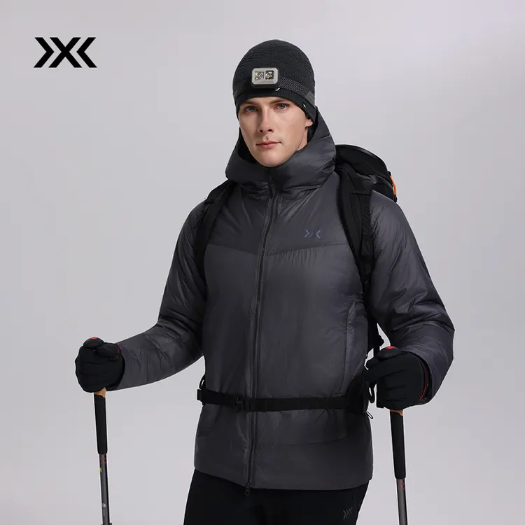 XBIONIC新海狸200克重连帽棉服Pertex保暖防风防泼防寒秋冬户外男