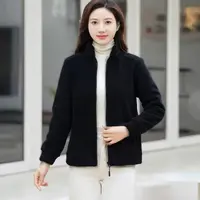 8958-女士2401（黑色）（内胆羽绒）户外防风外套