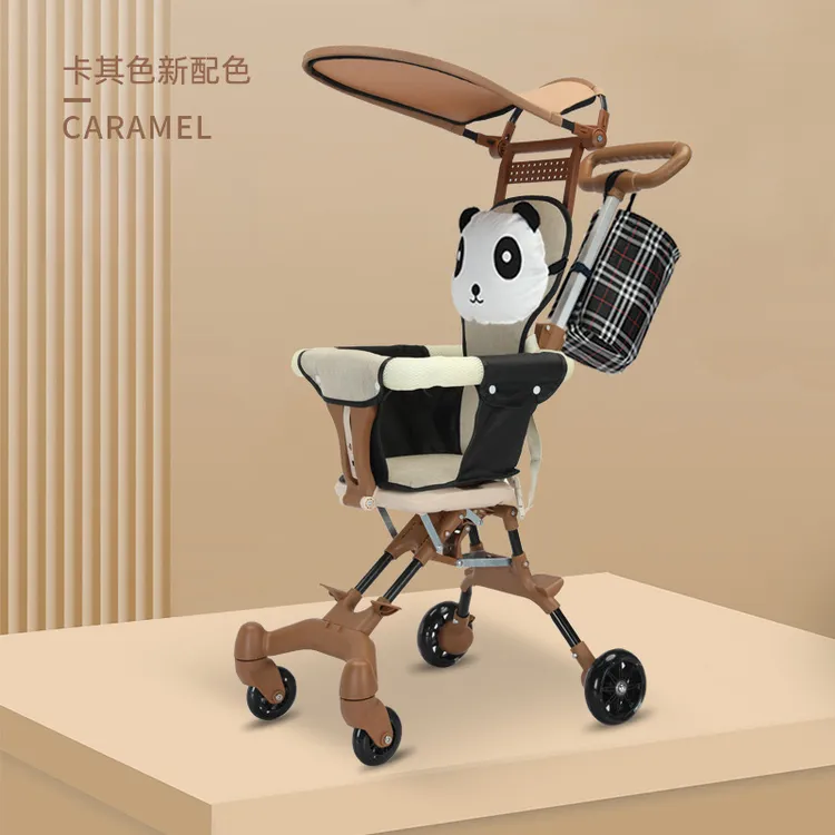 溜娃神器可折叠可坐超轻便高景观儿童遛娃手推车婴儿童旅行户外车