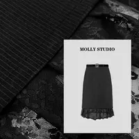 【左岸风情】Molly 时尚气质简约 半身裙  M2025590