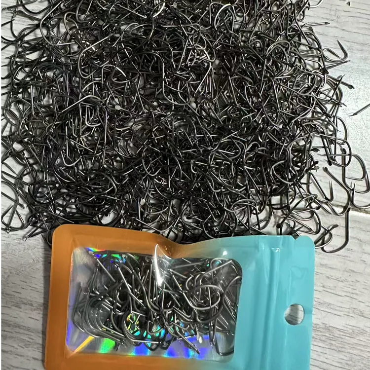 玩渔精品黑坑狼牙100枚散装鱼钩