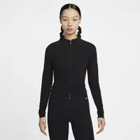 Nike耐克官方Zenvy女子速干长袖上衣春季健身瑜伽紧身外套FV7424