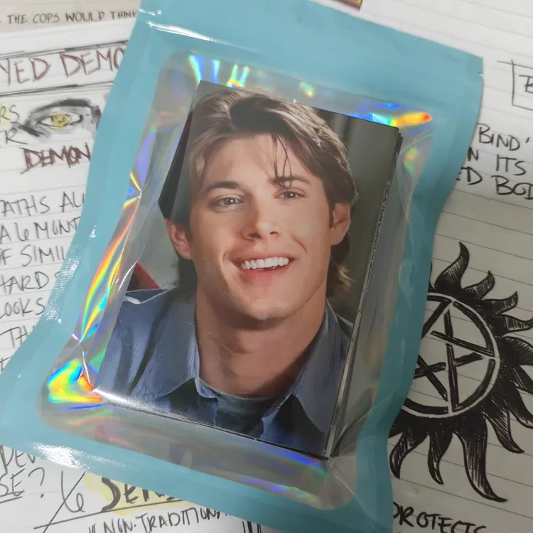 美剧邪恶力量迪恩照片卡不掉色收藏小卡dean sam castiel spn周边