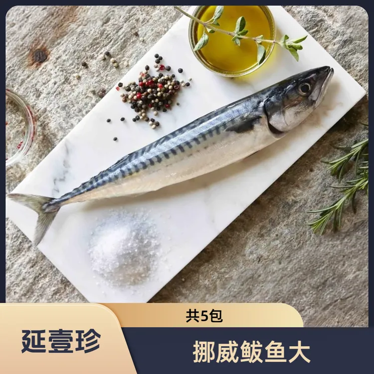 【鲅鱼鲜鱼大】5包深海大鲅鱼每包400~500克顺丰包邮新鲜卖鱼直播间