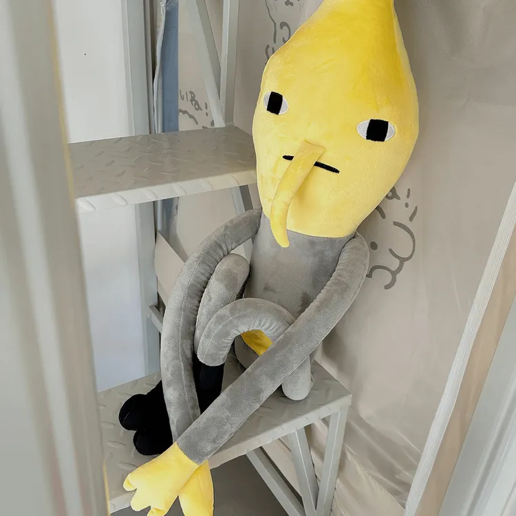 探险抽象风格长腿柠檬公爵米超大号玩偶毛绒公仔睡觉陪伴生日礼物