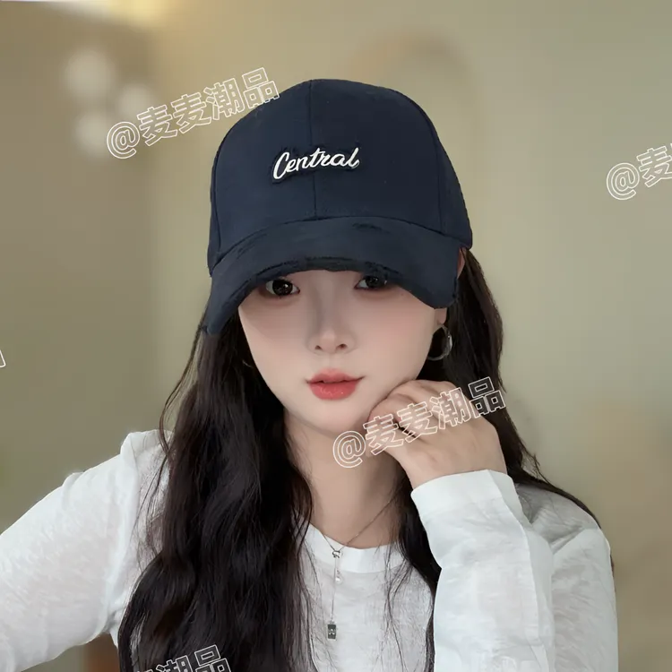 【时尚韩系潮流款】百搭鸭舌帽男女四季款帽子网红硬顶大帽檐棒球帽商品图