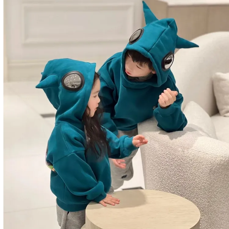 E Magic Box童装“涂鸦限定”儿童限量款加绒卫衣C0963