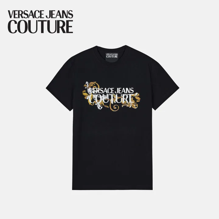 【新品】VERSACE JEANS COUTURE 男士Logo修身T恤商品图