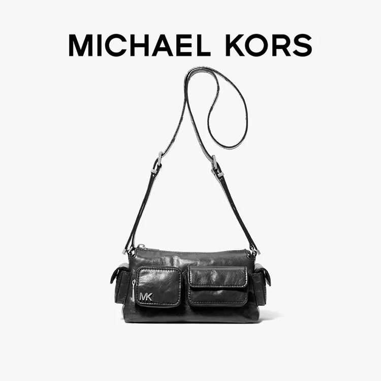 【粉彩风】MICHAEL KORS MK Dakota 女士小号机车风斜挎包商品图
