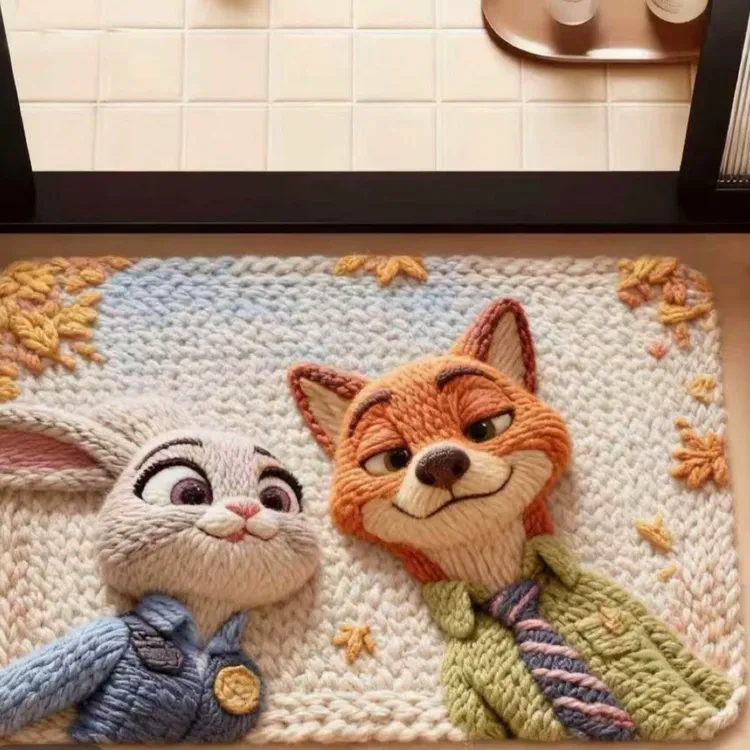 【加大尺寸】家用大门口入户门口卧室耐磨地毯地垫可裁剪吸水玄关商品图