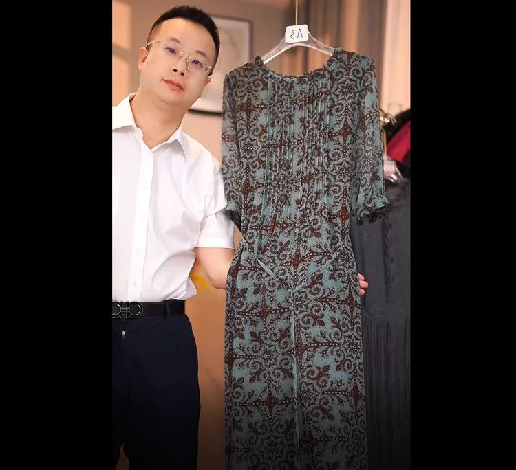 C53【XW】宽松连衣裙女装连衣裙显瘦高级长款