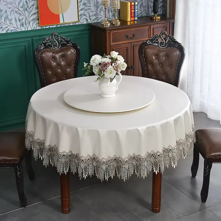 耐高温可擦防滑通用餐桌盖布防水防油免洗茶几垫轻奢风万用盖布