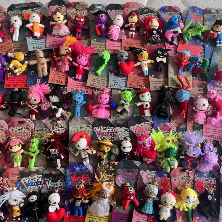 潮玩手工DIY木乃伊娃娃公仔挂件缠线玩偶挂件（带故事卡）-款式合集