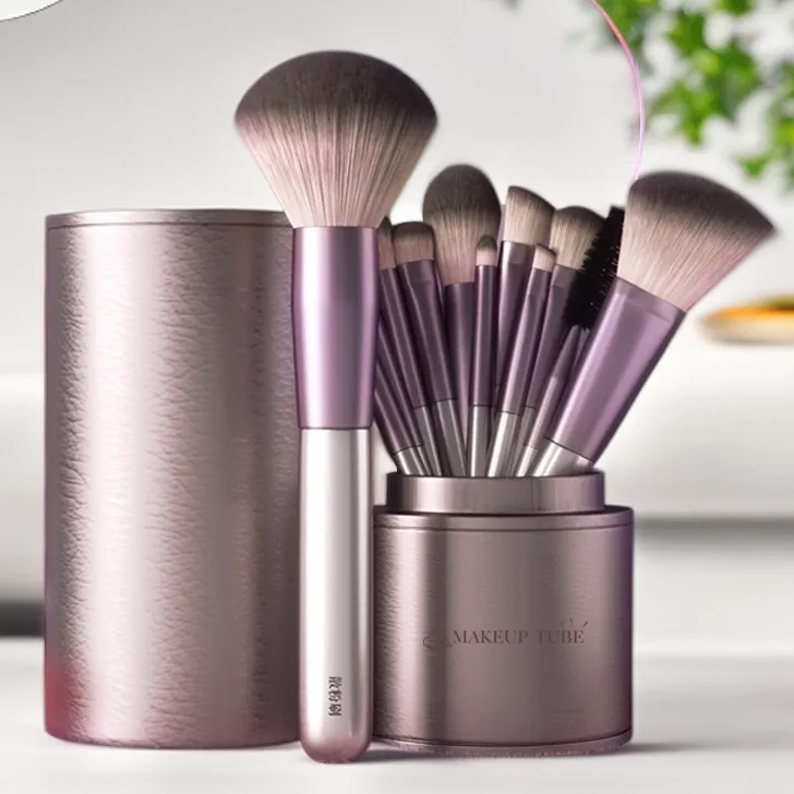 Rancolor12支新手化妆刷套装便携化妆刷散粉腮红唇刷遮瑕眼影刷子