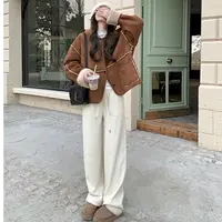 2024新款加绒休闲百搭显瘦裤子