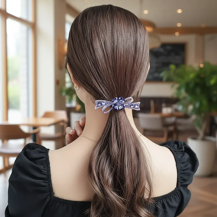 千金风优雅顶夹新款2025百搭发饰时尚发夹