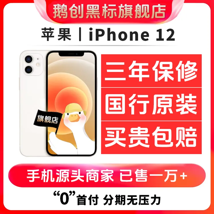 95新 Apple/苹果 靓机苹果12  双卡5G  二手苹果手机