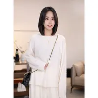 【GeShi】羊绒羊毛拉毛慵懒松弛显瘦毛衣1009