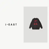 i-EAST 漫漫樱桃~极简樱桃设计感套头毛衣上衣-4Q SY0578