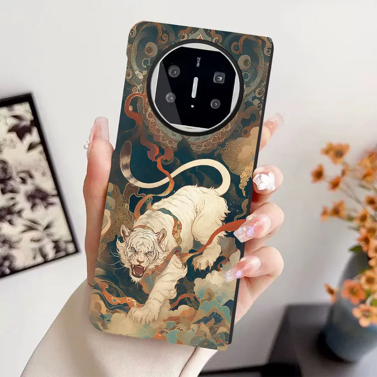 寅虎生肖守护神适用华为matex5手机壳matex6新款x fold5 N5折叠壳