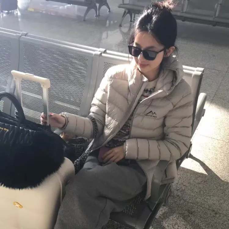 韩系轻薄排骨服早秋棉衣外套女连帽修身小个子设计感爆款夹棉棉袄