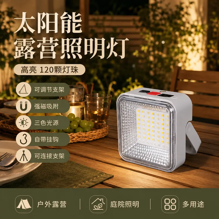 【新款上市Z】2026新款太阳能户外灯露营摆摊停电应急全屋智