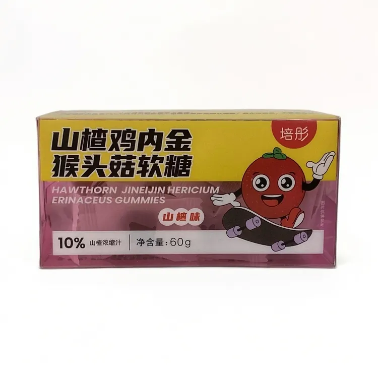 培彤 山楂鸡内金猴头菇软糖 60g/盒