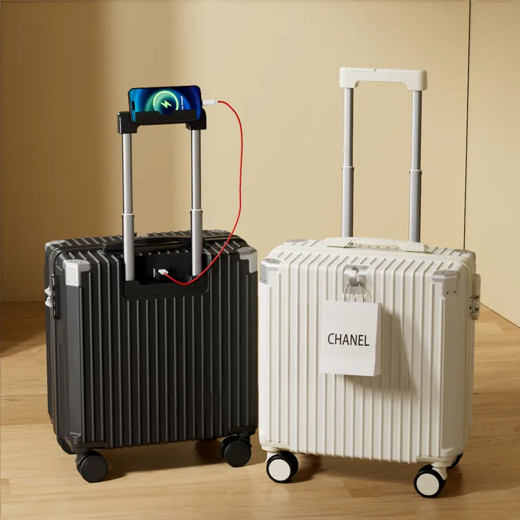 保罗蒂格罗行李箱拉杆箱男女学生旅行箱万向轮皮箱子密码箱登机箱