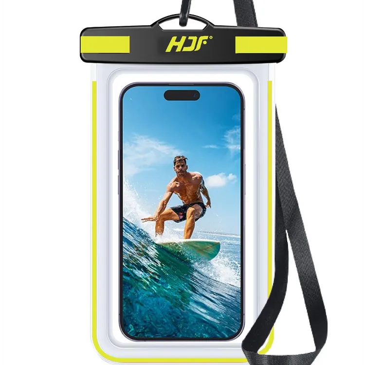 大号透明夜光款通用手机防水套保护套新款潜水游泳手机防水袋批发