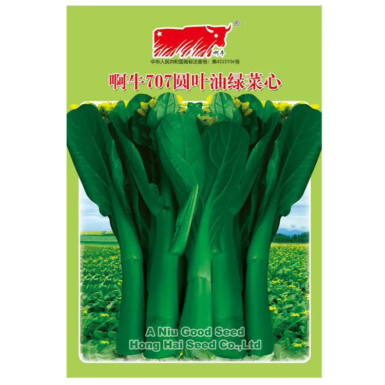 啊牛707圆叶菜心种子蔬菜