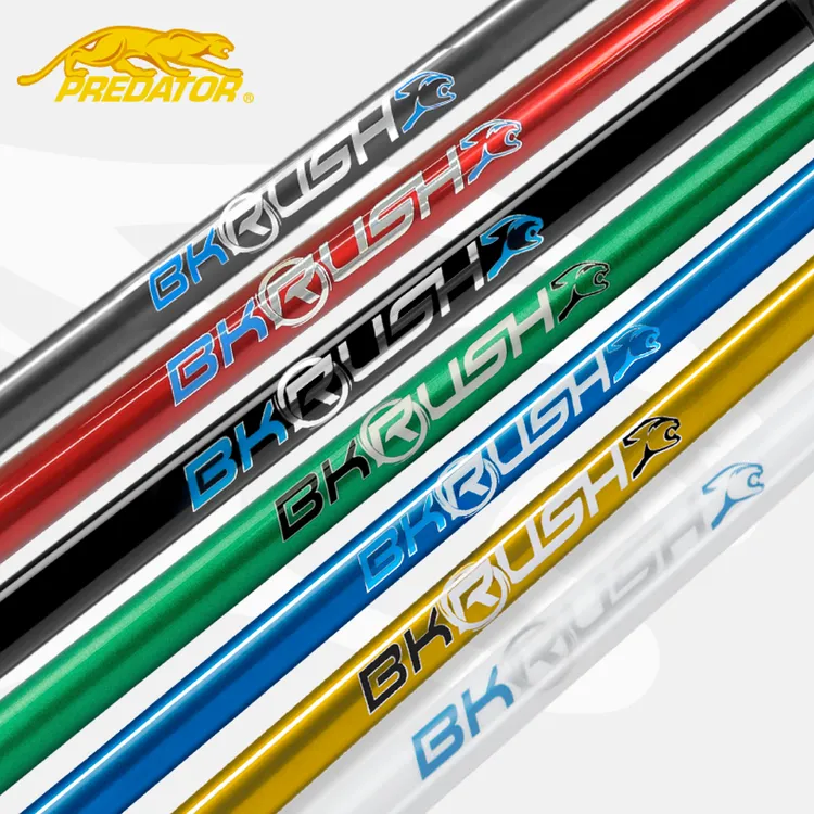 美洲豹荧光绿金色bkrush碳纤维黑科技冲杆台球杆冲跳bkrush冲杆