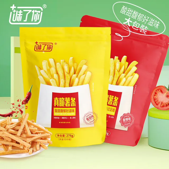 味了你真脆薯条零食休闲食品解馋小吃香酥美食番茄味香辣味