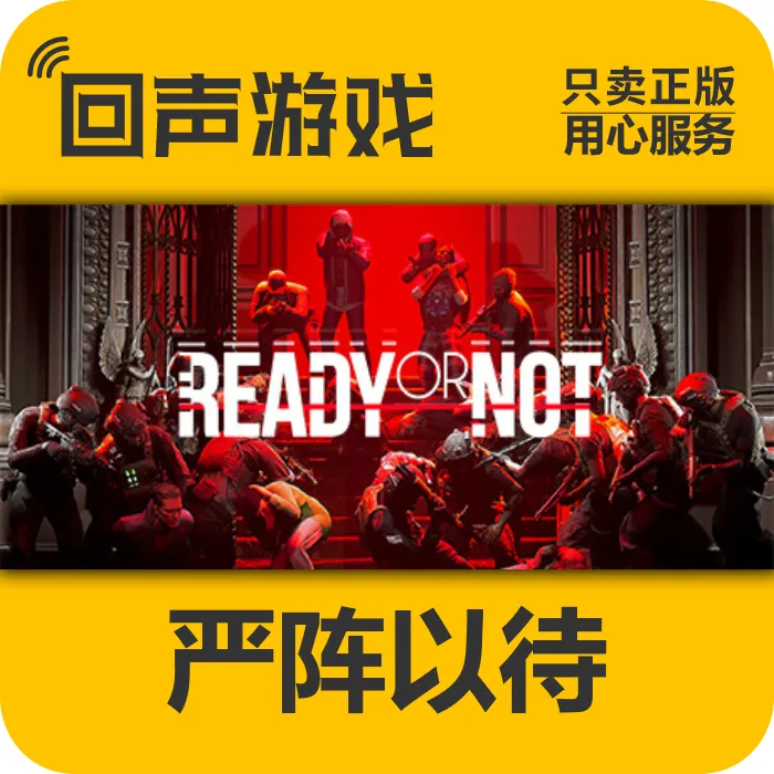 严阵以待 正版 国区 CDK Ready Or Not 电脑游戏 cdk