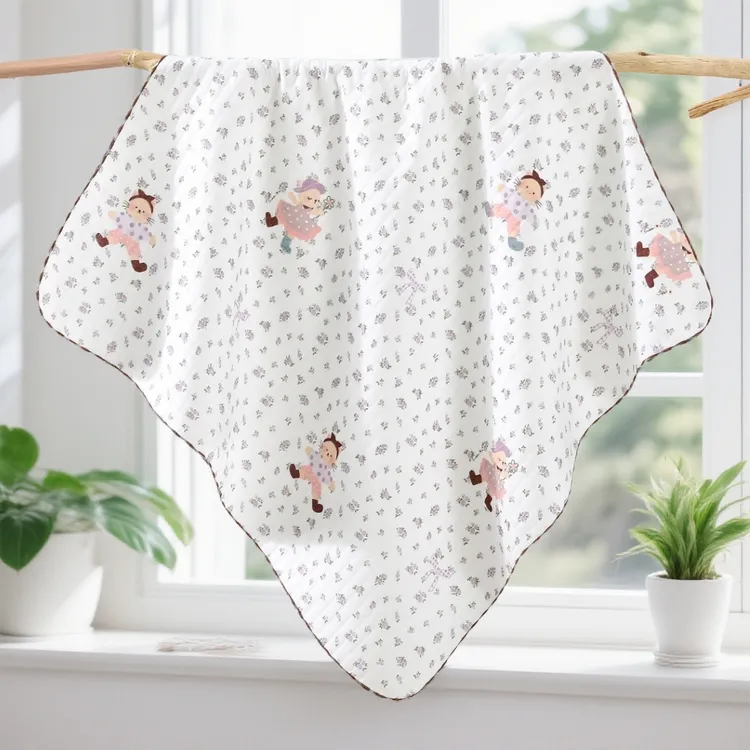 秋冬夹棉婴儿包单襁褓初生新生宝宝包巾加厚裹布0-3个月宝宝用品