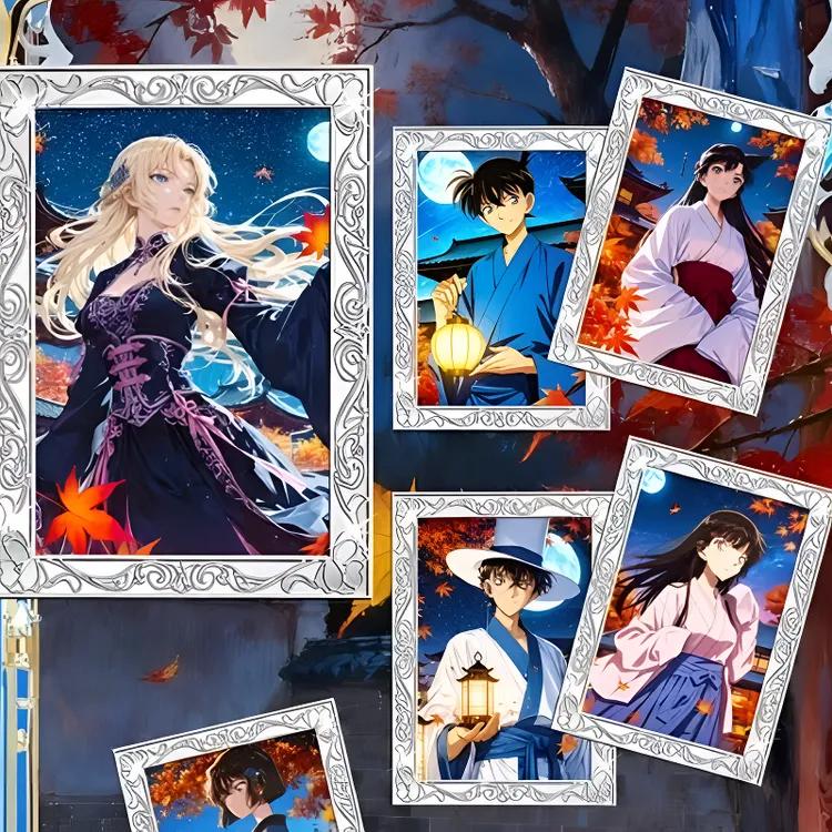 【玩法合集】名侦探柯南APTX全金属珐琅第二弹国卡文创收藏卡拆卡